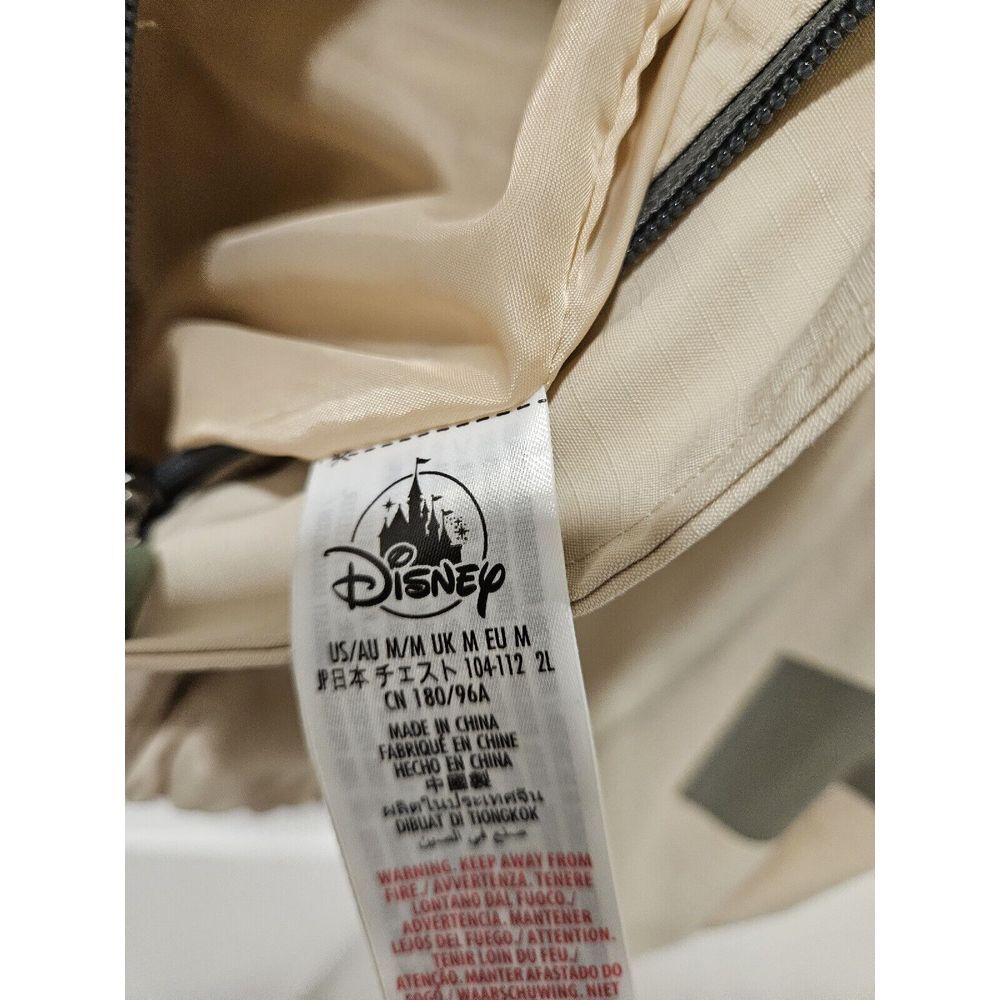 Disney Star Command Jacket Costume Hooded Zip Up Size Medium Beige/Green - Picture 9 of 9